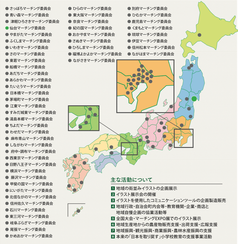 全国のマーチング委員会